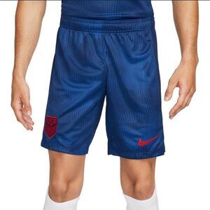 Nike United‎ States USA Soccer Shorts Blue  Men's X-Large NWT Slim Fit